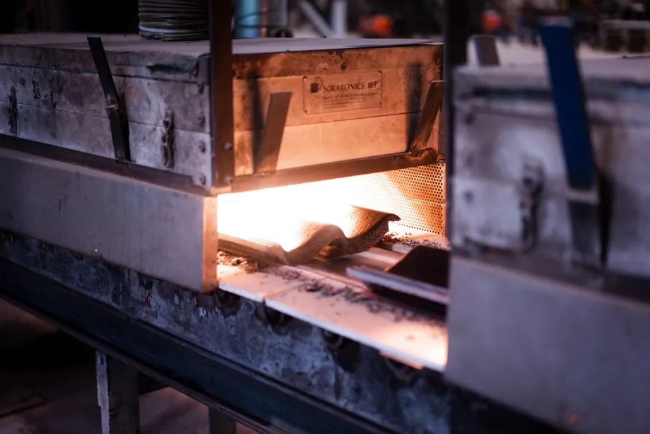 Årdalfabrikken - produksjon av takstein